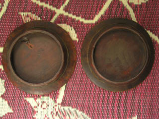 19th Century Chinese Wooden Wedding Bowls