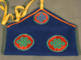 Mongolian-Tibetan Buddhist Prayer Book Pouch