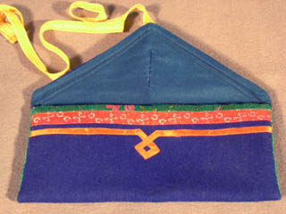 Mongolian-Tibetan Buddhist Prayer Book Pouch