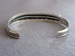 1940's Navajo Turquoise Silver Bracelet